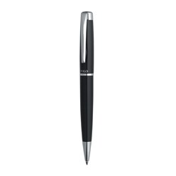 Twist Action Metal Ballpen, Refill - Black Ink, supplied in luxury Polo Box