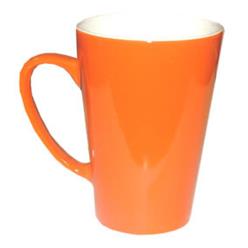 Orange Jumbo Cone Mug
