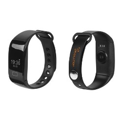 PC & TPU, 0.66 inch screen, for IOS and andriod devices, 14 functions, heart rate monitor, touch screen, step counter, calorie, counter, sleep monitoring, distance indicator, sports monitor, incoming call and message notifications, mistep app, up to 1 week on one charge, Bluetooth V4.0