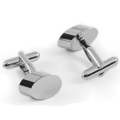 Oval cufflinks