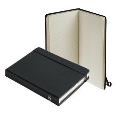 PU Cover, cream lined paper, elastic closure, 232 pages