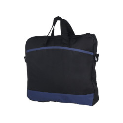With Main Zip Compartment, Inner Padding, Front Document Pouch, Carry Handle and Adjustable Shoulder Strap