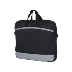 With Main Zip Compartment, Inner Padding, Front Document Pouch, Carry Handle and Adjustable Shoulder Strap