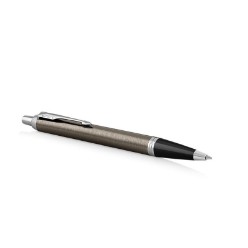 Espresso Chrome Trim - Ballpoint Pen - Medium Nib - Blue Ink