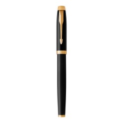 Parker IM Fountain Pen-Black Lacquer GT