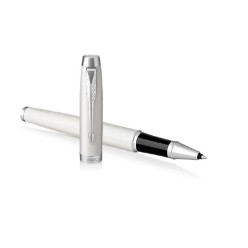 Parker IM Rollerball Pen-White Lacquer CT