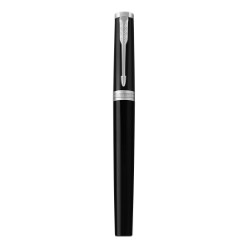 Black Chrome Trim - Parker 5th Technology (Trade Mark) - Medium Nib - Black Ink