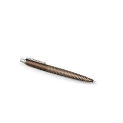 Parker Jotter Ballpoint Pen-Premium Carlisle Brown Pinstripe CT