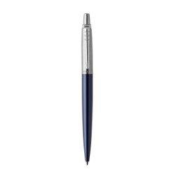 R/Blue Chrome Trim - Ballpoint Pen - Ballpoint Pen - Medium Nib - Blue Ink