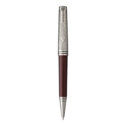 Crimson Red - Ballpoint Pen - Medium Nib - Black Ink