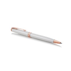 Pink Gold Trim - Ballpoint Pen - Medium Nib - Black Ink