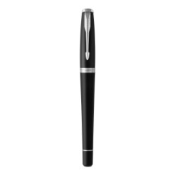 M/Black Chrome Trim - Fountain Pen - Medium Nib - Blue Ink
