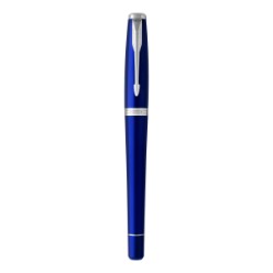 NS/Blue Chrome Trim - Fountain Pen - Medium Nib - Blue Ink