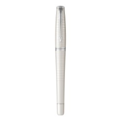 Parker Urban Fountain Pen-Premium Pearl Metal Chiselled CT