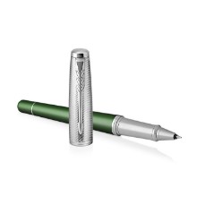 Green Rollerball Pen - Fine Nib - Black Ink