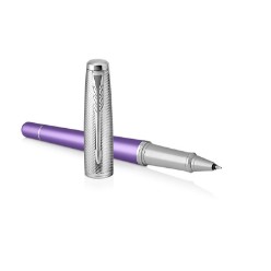 P / Violet - Rollerball Pen - Fine Nib - Black Ink
