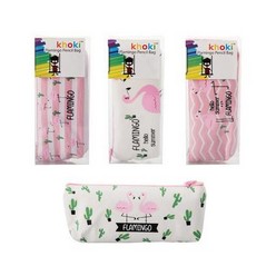 This is a Pencil Case Flamingo that is both durable and customizable with your company logo or custom picture.