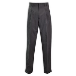 Phillip trousers, Fabric: mini matt - 100% polyester, turns-up, back and side pockets, hook and eye fastener, high quality, wash and wear properties