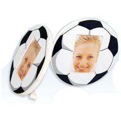 Foam picture frame, add a printed message to use as a promotional item.