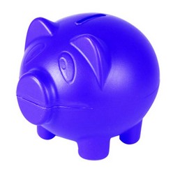 A Piggy Money Box that is available in various colours that can be customised with Pad Printing with your logo and other methods.