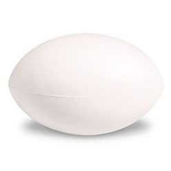 Squeeze out stress with our rugby stress ball, it is perfect for relieving tensed up muscles, ideal for you when you work on a tasking project. Used for relaxation during or after a hard days job, it is designed to suit and also lighten you up from anxiety, it is available in our stores, this save white stress ball is comfortable to the touch, it is highly recommended by sports experts.