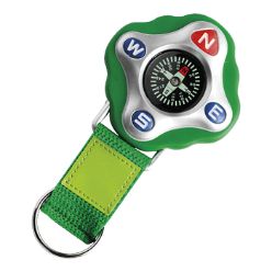 Plastic compass on strap