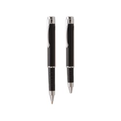 Push Button Metal Ball pen, Refill, Black Ink Refill