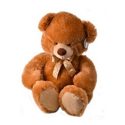 If you have ever needed a hug the Plush Bear Brownley will be happy to keep you comfortable.