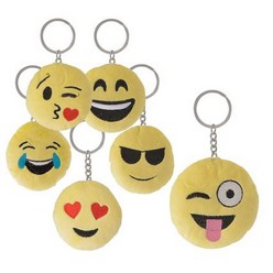 The Plush Emoticon has the potential to be the best and only key ring that you will ever need.