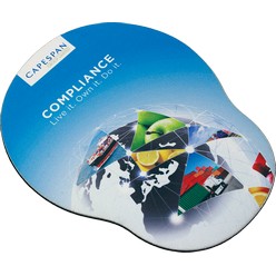 Polyester Mousepad (Shaped), material: polyester 