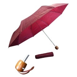 Pop up Silver coated umbrella