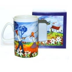 Our Portchie Mug Kite is a promotional mug which provides organizations with a very good branding opportunity, it is an excellent way of promoting the brands of your organization. This Portchie mug kite has a firm handle which has enough durability, it is made with a material that has superb quality, the inside of this mug is whitish but is hardly stained, and it also has a cover for the top of the mug. This mug is a coffee mug but can still be used as tea cups.