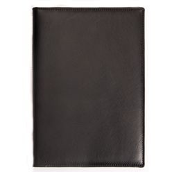 Kudu Leather A4 Menu Cover with a studded middel section to hold menu pages