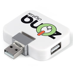 ABS, 4 USB ports, version 2.0