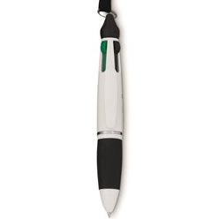 Quartet 4-In-1 Neck Pen