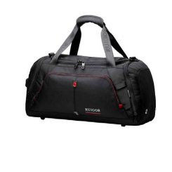 Polyester, Water repellent, Removable shoulder strap, External pockets with zippers, External side pockets with zipper, Footwear compartment, Safe pocket, Multi-chamber organization, SBS Zippers