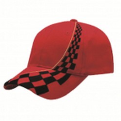 Racing Cap Special Styles comes in different color combinations of red, black and black, white with an embroidered checker detail and buckle closure. This fitting cap is used by sports individuals be it racing, golf and a host of others. This cap is mainly worn for its promotional value and primarily to shield the eyes from the sun. Getting a racing cap with special styles brings out the sports person in you.