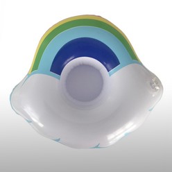 A small cupholder that would fit with most brands, apart from the rainbow streaking across the top. 