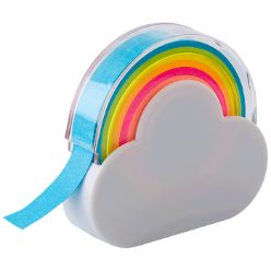 Rainbow memo tape dispenser