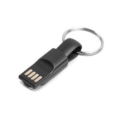 Compatible with all micro-USB and lightning connectors < br/> charging & data transfer function < br/> includes keyring < br/> magnetic closure< br/> < br/> With 5 colours to choose from, our versatile Ready-Charge-2-in-1 Connector Cable Keyholder comes with a micro USB and lightning connector.< br/> < br/> Featuring a charging and data transfer function, its also designed to hold keys.