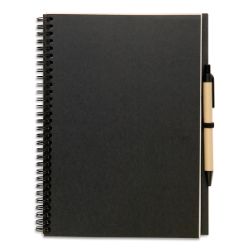 Recycled Notebook with pen