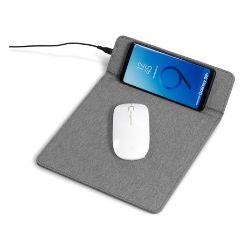 Polyester material mouse pad with charger