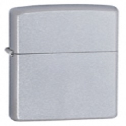 Zippo lighter in regular satin matt finish