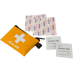 Includes 5 plasters and 2 alcohol wipes