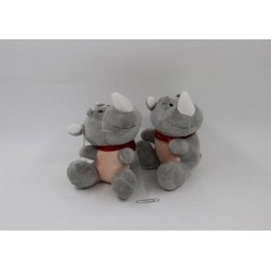A Rhino Plush that available in various sizes colours and designs that can be branded and delivered anywhere in Africa.