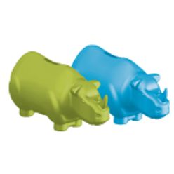 Plastic rhino money box