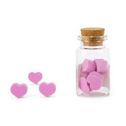 Rose Scented Heart Erasers