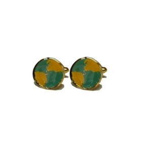 Round Custom made cufflinks