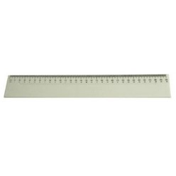 As irrelevant you might think it is, a writing material is incomplete without a ruler. This ruler has an inscription used for measuring in lengths centimeters, millimeters, inches and feats, its white in color, very hard. Will always remain stiff when measuring to avoid errors, not too long, has a moderate size of 50mm by 30 mm, this trefoil promotional ruler is readily available when needed, very necessary for professionals.