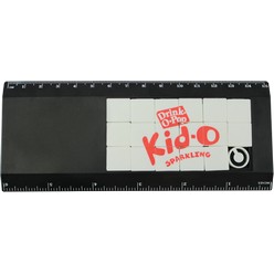 Ruler puzzle, material: plastic